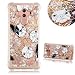 Produktbild Für Huawei Mate 10 Pro Bling Fließend Treibsand Hülle, Aearl Niedlich Bunt Gemalt TPU Weich Case Glitzer Schwebend Flüssige Durchsichtige Handyhülle Stoßfest Schutzhülle Bumper Cover für Huawei Mate 10 Pro - Schwarzer weißer Hund