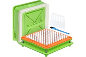 SL-JIJI Supplements Capsule Filling Machine 0 Size,Vitamin Filler Plate,Manual Powder Organizer,Empty Gelatin Maker