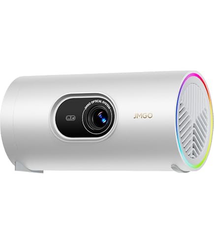 Écran De Projecteur JMGO 100 Pouces - Compatible 4K/3D/HDR, Anti-rides, Pour Intérieur Et Extérieur