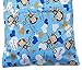 KingWinX Baby Waterproof Reusable Cloth Diaper Bag, Pattern Blue Monkey