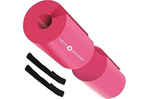 RPM Power Barbell Pad - Heavy Duty Weightlifting , Squat & Hip Thrust Pads with Cushioned Foam Protection for Weighted Bar