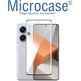 Microcase Xiaomi Redmi Note 13 pro 5g plus 3D Curved Tam Kaplayan Kavisli Tempered Cam Ekran Koruyucu - AL3282