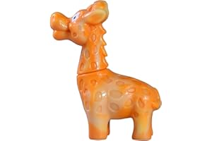GASAPET Large Hard Dog Chew Toys for Aggressive Chewers, Indestructible Dog Toys for Large Breed - Giraffe Shape Durable Dog Toys - Heavy Duty Toys for Small/Medium/Large Dogs Breed(Large, Bacon)