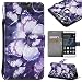 Produktbild Huawei P9 Hülle, Huawei P9 Ledertasche, Anlike Brieftasche Schutzhülle PU Leder Flip Hülle Wallet Case Tasche Cover Handytasche Schutzhülle Handy Zubehör [Frau und Katzen geprägte Serie] Lederhülle Handyhülle mit Bookstyle mit Standfunktion Kredit Kartenfach für Huawei P9 ((5,2 Zoll) - Schmetterling