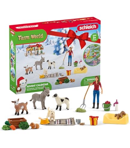 schleich HORSE CLUB Advent Calendar HORSE CLUB 2024, from 5 years, 99092 - Playsets, 36 parts