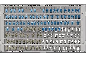 Eduard Accessories 17501 Kit d'accessoires de modélisme avec Figurines Marines peintes
