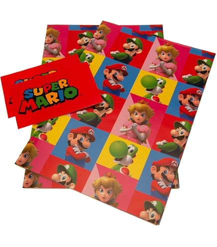 Danilo Promotions Biglietto Di Auguri Super Mario - It's Your Birthday, Con Busta, Ufficiale Nintendo - 6