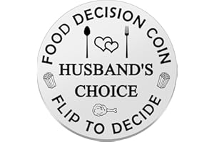 BAIPILU Couple Groom Bride Gift Valentines Gift for Fiance Fiancee Pocket Hug Token Gifts Wife Husband Anniversary Engagement Gifts Food Coin for Her Couple Coin for Boy Girl Flip Coin Present for Men