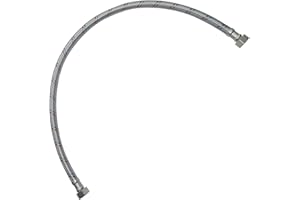 AERZETIX - C51071 - Manguera de conexión flexible - 600mm - 3/8" hembra - 3/8" hembra - grifo monomando sanitario cocina baño fontanería