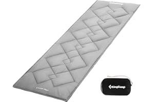 ‎KINGCAMP KingCamp Polyester-Baumwoll Feldbett Auflage Super leicht Portabel Camping Matratze Mehrzweck Matratze für Campingbett Gartenliege Sonnenliege auch Als Schlafmatte oder Reisedecke fürs Outdoor, Reise