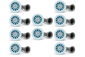 HUNTER IRRIGATION Tobera para difusores de riego. Alcance 1,80 Metros. Ángulo de riego Regulable 0 a 360º. Rosca Hembra Compatible con Hunter, Rain Bird, Irritrol, KRain, Signature. Pack 10 BOQUILLAS