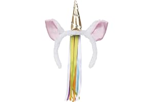 Boland Tiare licorne pour enfants et adultes, serre-tête avec corne et oreilles, costume de licorne, costume de carnaval, costume de conte de fées, enterrement de vie de jeune fille