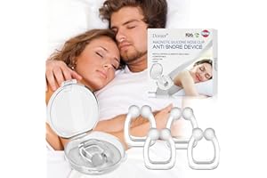 USLEEPY Dilatatore Nasale Antirussamento, 2024 Dispositivi Anti Russare Soluzione Anti Russamento Anti Russare Tappo, Silicone Clip per naso Magnetico Dilatatore nasale,Ti Aiuta A Respirare E Dormire Meglio