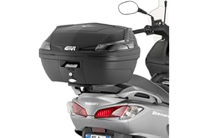 GIVI Bauletto nero Monolock® valigetta o piastra o carico massimo 3 kg SuzukiUH 125 o 200 Burgmananno di costruzione 0715, TU