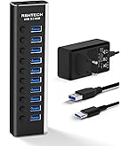 StarTech. com 7-port USB 3.0 hub - metal housing - desktop or wall mount - compact 7-way divider SuperSpeed Hub StarTech. com 7-port USB 3.0 hub - metal housing - desktop or wall mount - compact 7-way divider SuperSpeed Hub