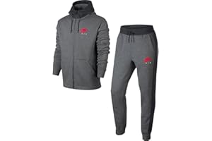 Nike Air NSW Club Hooded Tracksuit Men's Sports Suit Gray