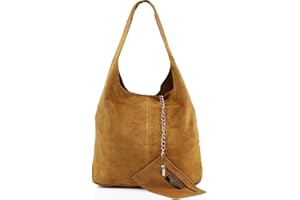 AMBRA Moda WL818, pochette, borsa a tracolla, shopper, da donna, in vera pelle