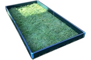 GardenSkill Raised Bed – Large Garden Vegetable Planter Kit for Growing Flowers Herbs Fruit Veg (2m x 1m x 150mm high, Green)