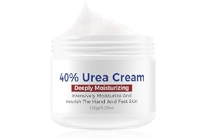 SHENGQIALUN Urea Foot Cream, Urea Cream 40 Percent For Feet, Foot Cream for Cracked Heels and Dry Skin, Urea Cream for Hand,Foot and Body Care Deep Moisturizing Callus Remover Nourishes Soften