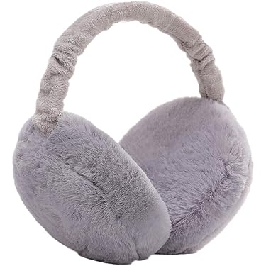2 Stuks Winter Oorwarmers Dames - Opvouwbare Pluche Oorbeschermers