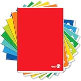 Bm &ndash; BeMore &ndash; Color Basic 0110608 &ndash; Notebook A4 &ndash; Lined 4F &ndash; Squared 4 mm with Margins &ndash; Paper 80 g/m&sup2; &ndash; Assorted Colours &ndash; P