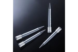 PRECIPETTE 5ml puntas de pipeta de laboratorio universales 100pcs cono de pipeta accesorios de laboratorio accesorios para pipetas 100 puntas de 5 ml para la transferencia