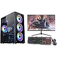 KRYNORCXY I7 Extreme Gaming Pc (Core I7 3770 Cpu/16Gb Ram/ 512Gb Ssd/ 1Tb Hard Disk/Gt 730 4Gb Graphic Card /22 Inch Hd Monitor/Gaming Keyboard Mouse/WiFi/Ready to Use) Windows