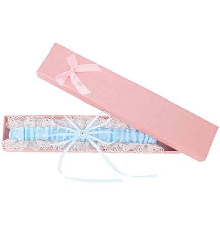 GIARRETTIERA DA SPOSA In Blu Per Il Matrimonio, Nastro - Foto 11