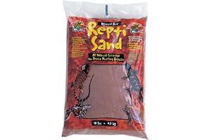 Zoo Med Reptisand Sable pour Reptile/Amphibien Natural Red 4,5 kg