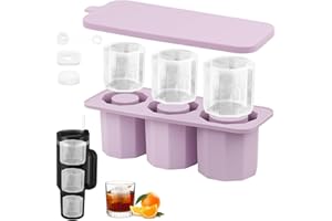 CHRI Forma do kostek lodu do kubka Stanley, taca na kostki lodu, akcesoria silikonowe do kubka Stanley