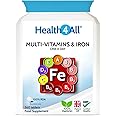 Health4All Multivitamins & Iron One a Day 360 Tablets 100% RDA