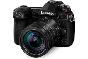 Panasonic LUMIX DC-G9LEG-K Fotocamera Mirrorless, 20.3 MP, Sensore LIVE MOS MFT, Obiettivo Leica DG VARIO-ELMARIT 12-60 mm / F2.8-4 ASPH. / POWER O.I.S., Nero