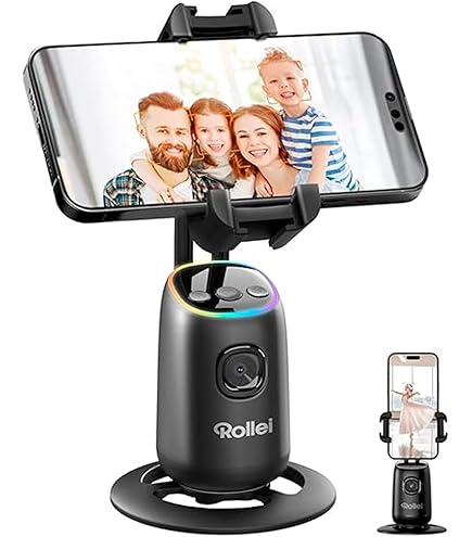 Matterport Axis Gimbal Stabilizer voor Smartphone Camera - Gemotoriseerde Roterende Mount voor Professionele 360 Foto Scans. Inclusief Draagbaar Statief, Afstandsbediening en 12 Maanden Starter Kit