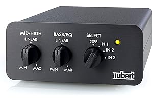 Nubert ATM Kompaktbox | Schwarz | Aktives Tuning Modul für Regallautsprecher Kompaktlautsprecher und Boxen Anderer Hersteller | Made in Germany | Original Zubehör | 1 Stück