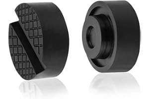 RUIKCOLL Gummiauflage,Auto Gummiauflage Wagenheber, für Reifenwechsel mit Wagenheber verwenden,(Schwarz,2 Stück)