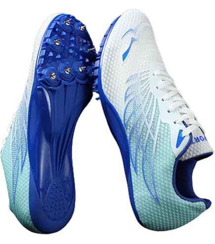 NHPY 50 Pointes Piste 5mm Acier Inoxydable + Clé - Athlétisme Course