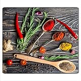 ANWENDUNG: Die Multifunktionsplatten aus Glas sind universal und dienen nicht nur als Schutz für Ihr Herd oder zusätzliche Arbeitsfläche, sondern auch als Spritzschutz, Schneidebrett, Servierplatte oder Topfuntersetzer, da das Glas von oben hitzebeständig ist. Die Platte ist außerdem ein einzigartiges Geburtstags- oder Weihnachtsgeschenk, der nicht nur eine Deko ist, sondern das wichtigste - ein Küchenhelfer für alle