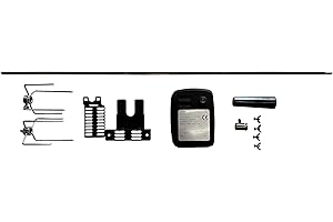 SUNSHINEBBQS BBQ Rotisserie Kit with Quiet Heavy Duty Spit Motor - 36 Inch Length (with Battery Operated Motor)