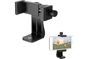PENNLE Soporte de Trípode para Móvil Universal, Soporte Adaptador para Teléfono Smartphone con Rotación de 360° y Abrazadera Ajustable, Monopod Selfie Stick Ideal para Fotografía y Vídeos en Anillo de Luz
