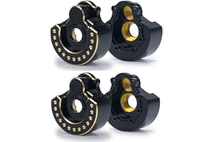 ZuoLan 4 pezzi Heavy Duty in ottone interno Wheel Knuckle Weight Counterweight for TRX4 1/10th RC Crawler Model Auto (# A)