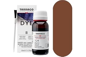 Tarrago | Suede Nubuck Dye 50 ml | Tinte Para Zapatos, Calzado, Bolsos y Accesorios | Apto Para Ante Natural y Sintético, Nobuck y Similares