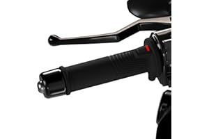 Ultimateaddons Premium Plus Motorcycle Heated Grips With Heat Boost, For 22mm Diameter Handlebars