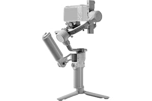 DJI RS 4 Mini Combo, Gimbal-Stabilisator für Kamera Canon/Sony/Panasonic/Nikon/Fujifilm, Auto-Achsenverriegelungen, Intelligente Verfolgung, 2 kg Traglast, Kamera-Gimbal, Aktentaschengriff