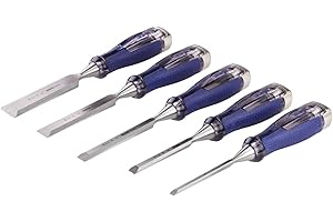 IRWIN Marples M750 High Impact Chisels 5-Piece Wallet Set, 10503421