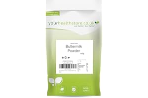 yourhealthstore Premium Buttermilk Powder (Sweet Cream), Gluten Free, No Additives, Vegetarian, Food Grade, (Recyclable Pouch) ,400 g (Pack of 1)