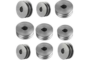 LVYXON V-Belt pulley, A Type Double Slot Pulley Motor, V-Belt Pulley A Type Two Slot Pulley Accessory, Bore V-Belt Sheave Replacement Kits(83x30x28mm)