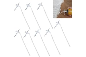 Zaky 8 pcs Assembly Foam Spray Pipe Replacement Tubes Nozzle - Fix & Fill Replacement Expanding Foam and Filler Spare Nozzles