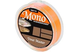‎SPRO Trout Master Hi-Vis Mono Orange - 200m Forellenschnur