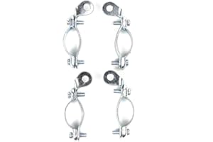 OldNewBikes Guías de Freno Tipo Phillips para Bicicleta clásica con Frenos de Varilla (2 Juegos, 4 Unidades)