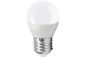 EGLO LED E27, 5 Watt (odpowiednik 40 Watt), 470 Lumen, ciepła biel, 3000 Kelwinów, iluminator LED, żarówka G45, Ø 4,7 cm